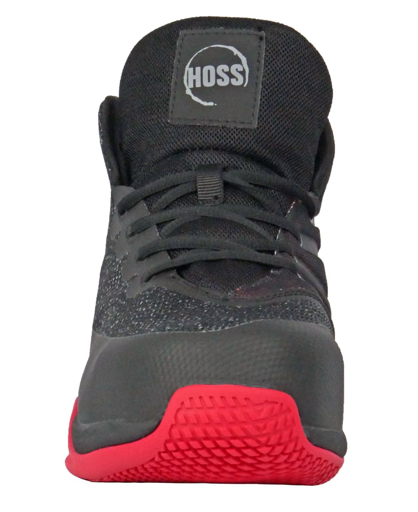 Мужские кроссовки Hoss Boot Company Rim Fly Composite Toe Lightweight Athletic Work Shoe, цвет: Чёрный / Красный — фото 4