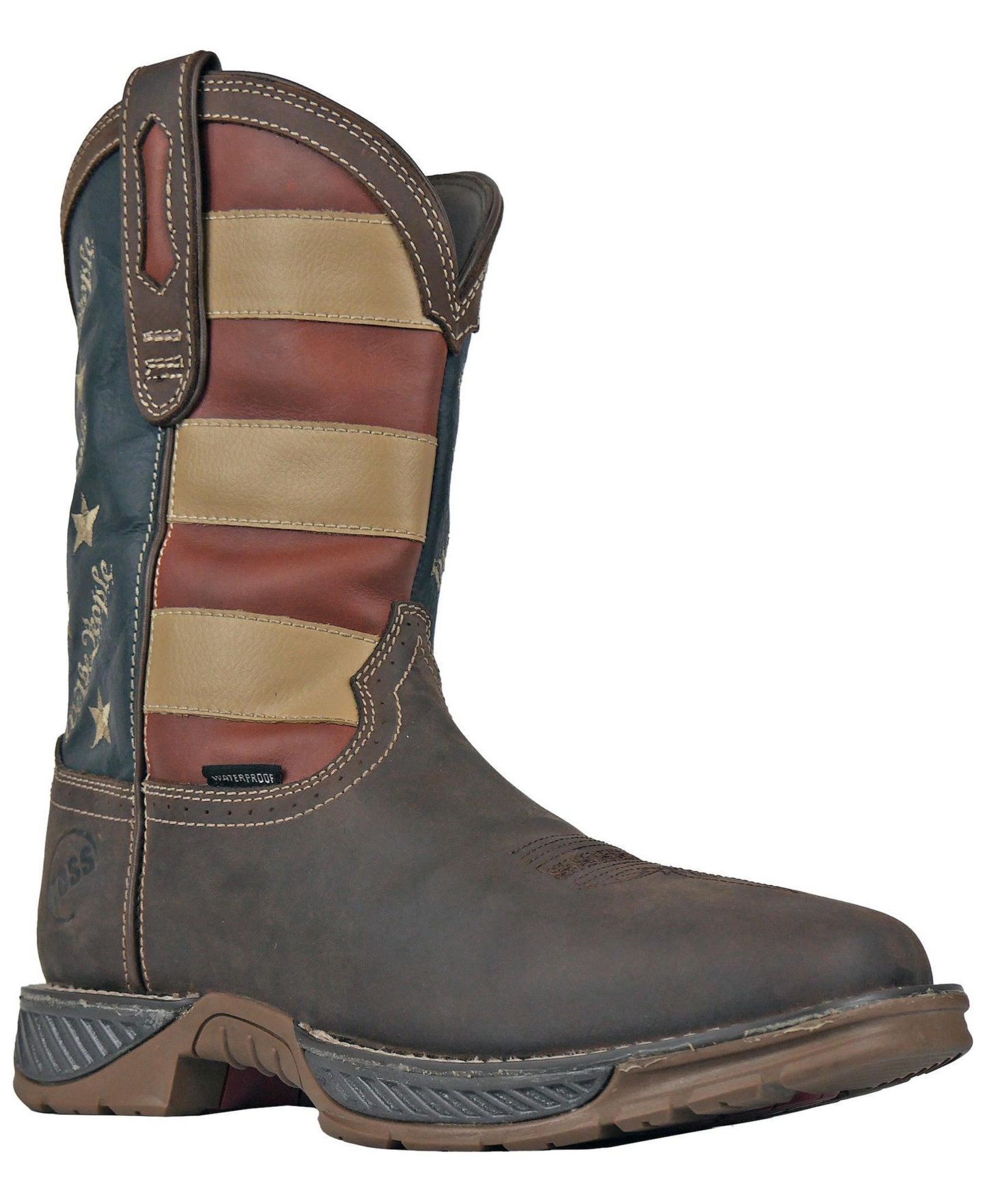 Мужские ботинки Hoss Boot Company HOSS We The People Western Work Composite Toe Boot, цвет: Коричневый — фото 1