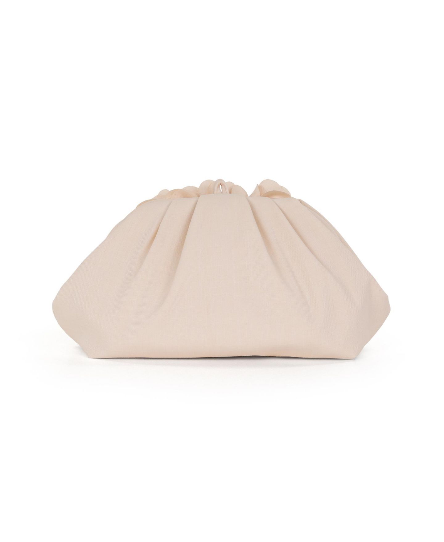 Женский клатч Jewel Badgley Mischka Violet Jacquard Satin Floral Applique Pouch Clutch, цвет: Персиковый жемчужный — фото 3