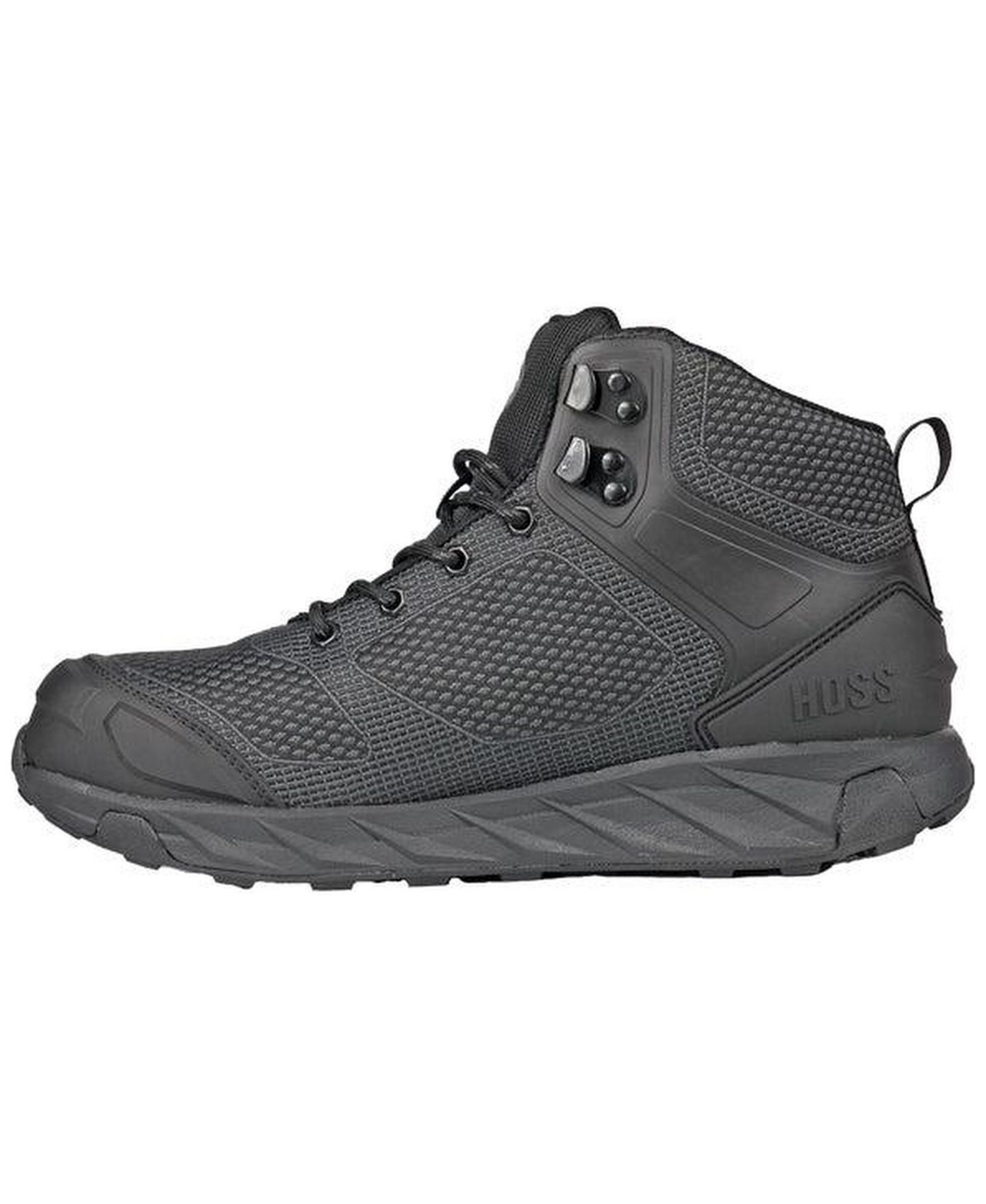 Мужские ботинки Hoss Boot Company Buster Hi Waterproof Composite Toe Work Boot, цвет: Чёрный — фото 2