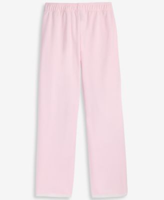 Girls' S-XL Hello Kitty Wide-Leg Contrast-Seam Pants