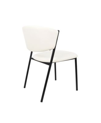 Drift Faux Leather Upholstered Dining Side Chairs, Set of 4