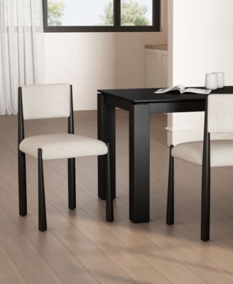 Lennor Boucle Upholstered Dining Side Chairs, Set of 2