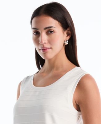 Petite Ottoman Knit Sleeveless Top