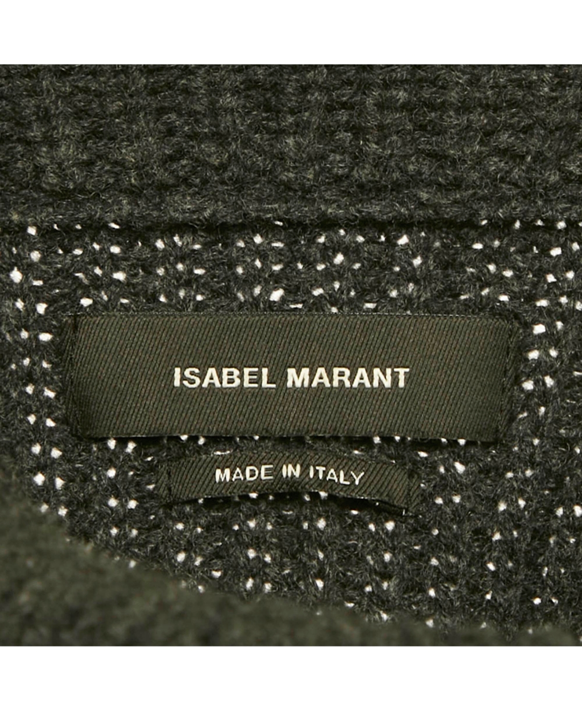 Pre-Owned Isabel Marant Women's Rib Knit Ruffled Poppy Sweater