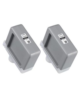 2 pack PFI 110 160ml matte black ink tanks for imagePROGRAF TX 2000/3000/4000.