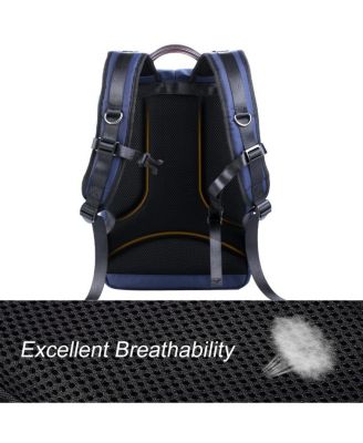 Multi-Functional Waterproof Camera Travel Backpack with Tripod Holder and Laptop Compartment, Large, Blue