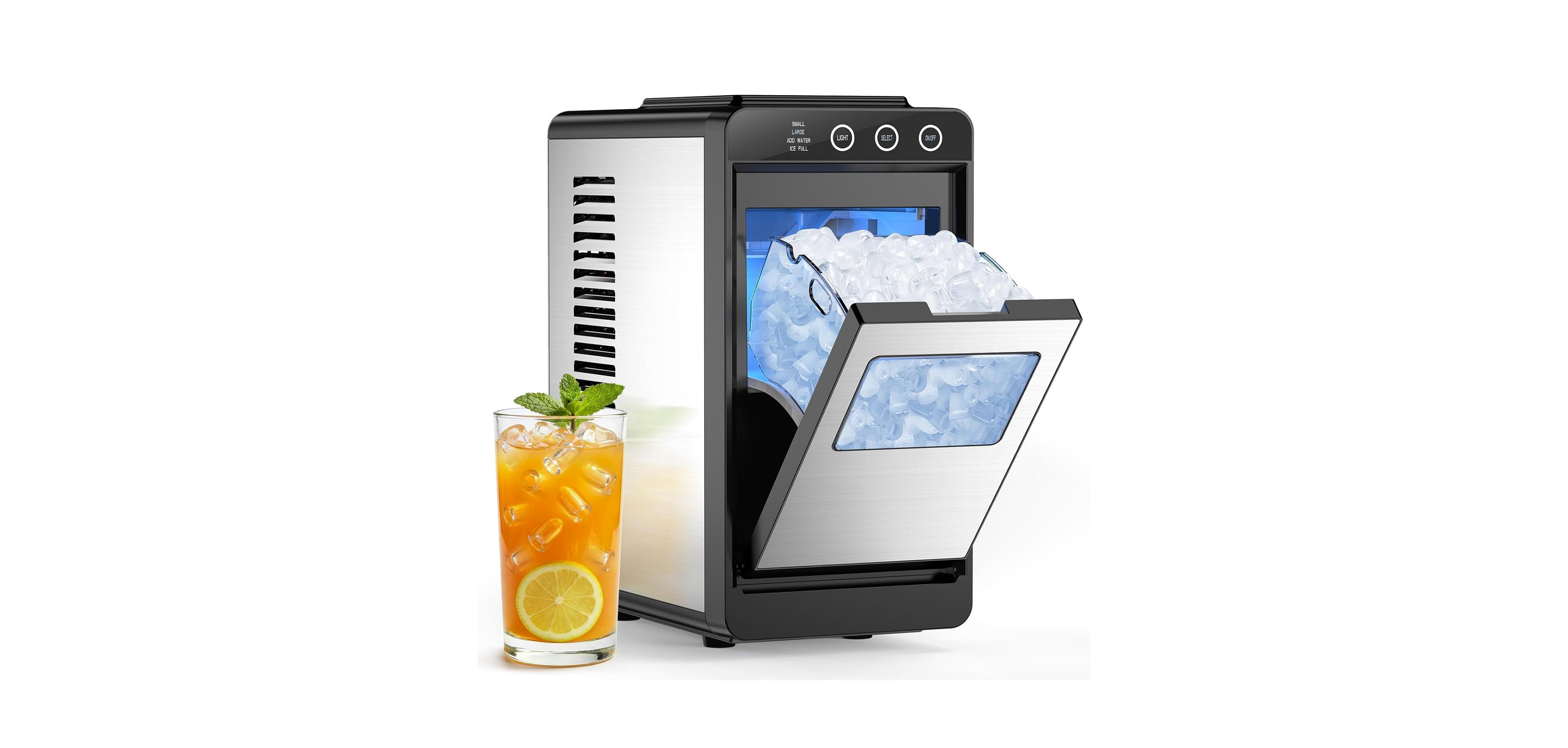 Cowsar Countertop Ice Maker, 26 lbs/24H Self-Cleaning