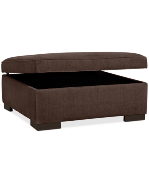 FURNITURE RADLEY 36" FABRIC STORAGE OTTOMAN, CREATED FOR MACY'S