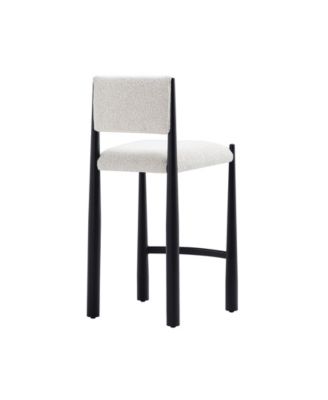 Lennor 37.4" Boucle Upholstered Counter Stool