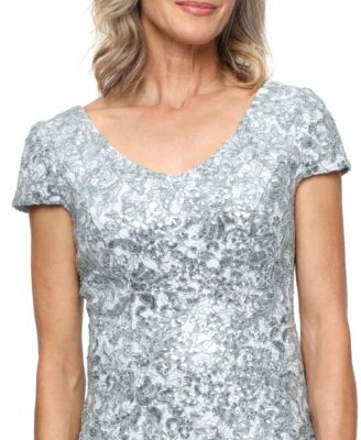 Women's V-Neck Short-Sleeve Dress