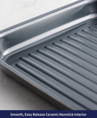 Utsava Tri-Ply Clad Stainless Steel 8" Grill Pan