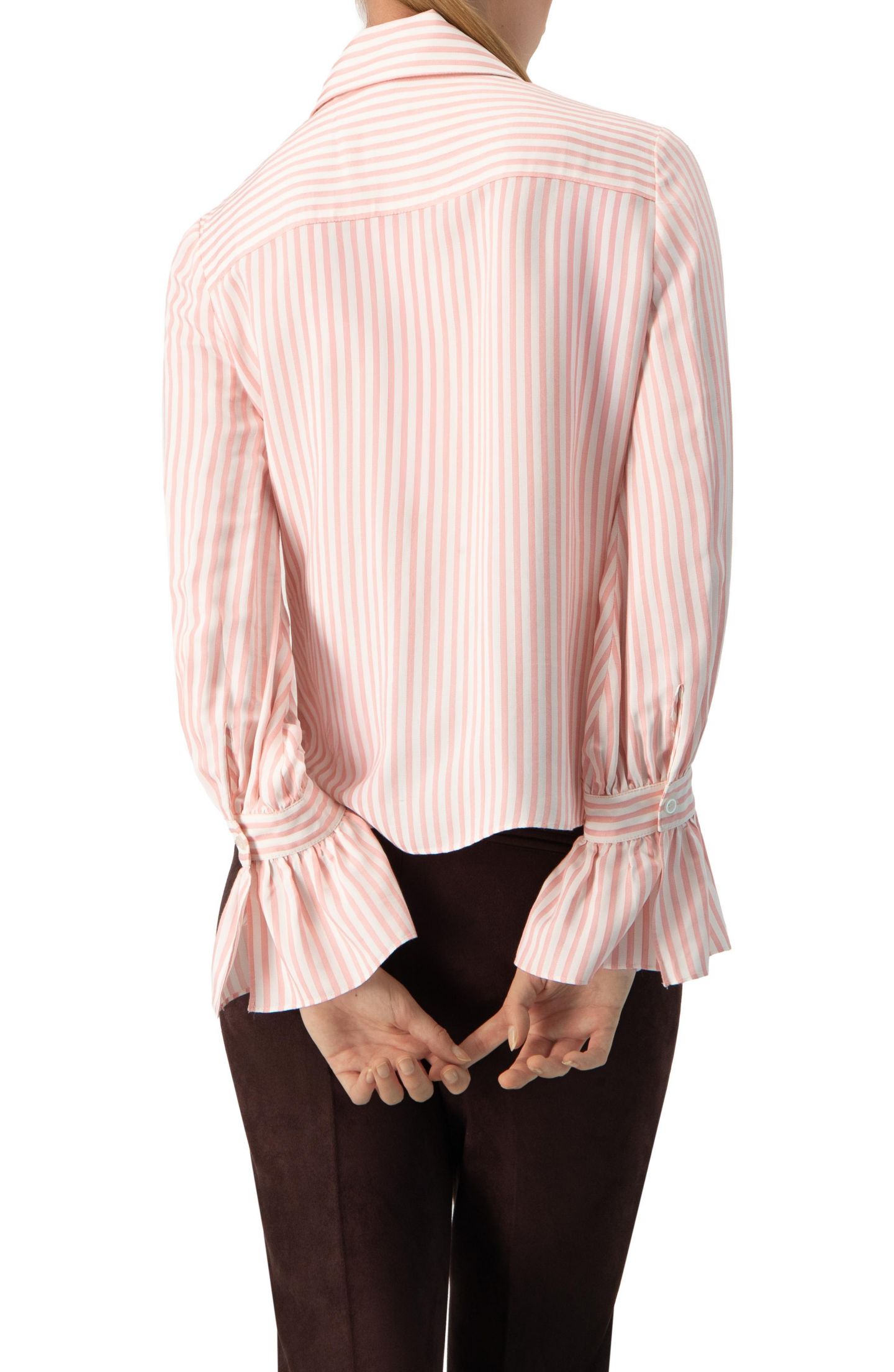Женская рубашка Ivonne Long Sleeve Striped — фото 2