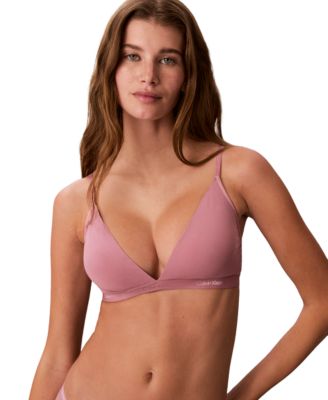 Women's Form To Body Lightly Lined Triangle Bralette QF6758