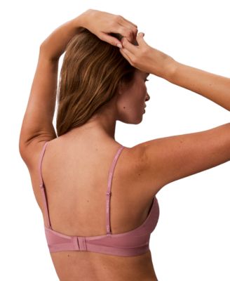 Women's Form To Body Lightly Lined Triangle Bralette QF6758