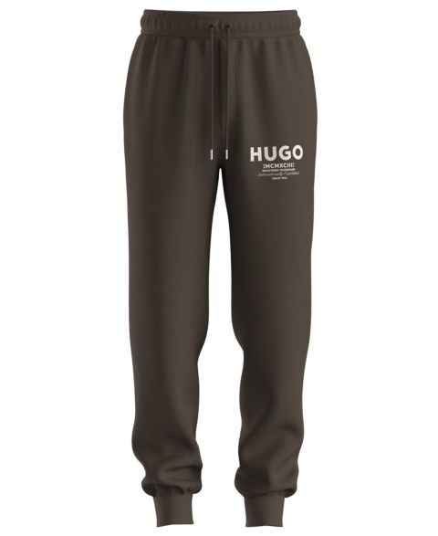 Мужские брюки Hugo Boss Nevez Drawstring, цвет: Тёмный коричневый
