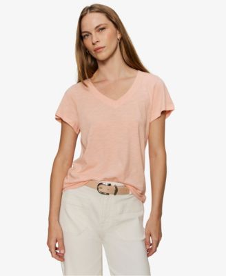 Petite Soft V-Neck T-Shirt