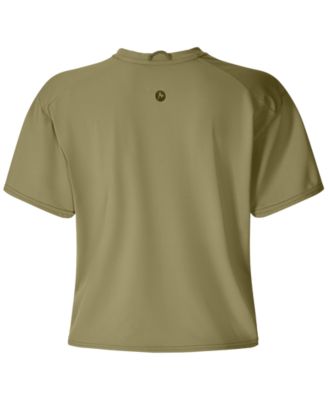 Women's Air Exchange UPF 50 Crew Short Sleeve Ribbed Collar T-Shirts