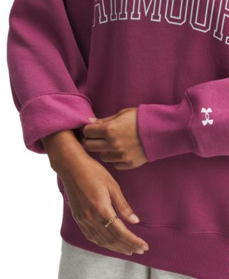 Women's Rival Fleece Oversized Varsity Sweatshirt