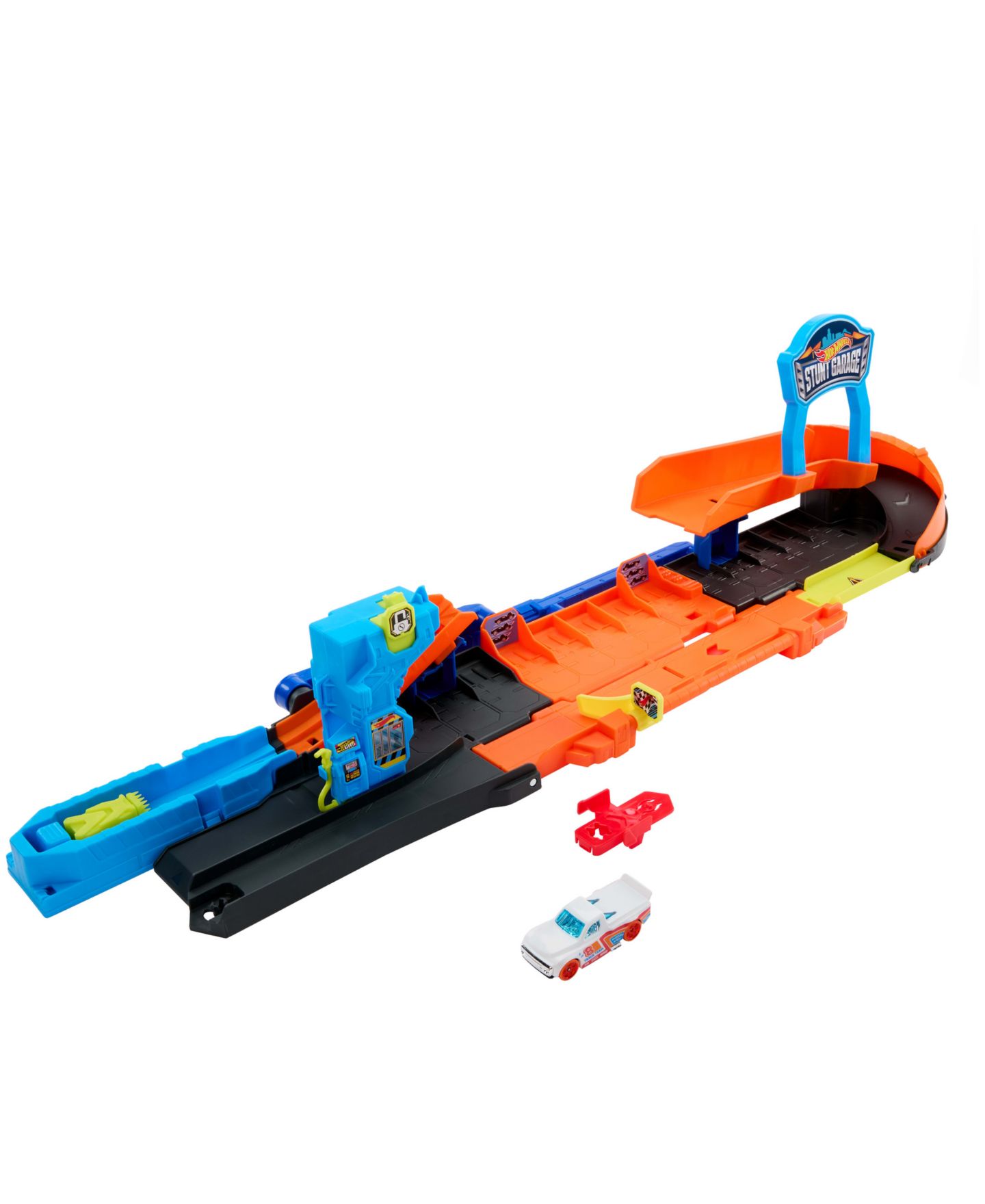 Детский игровой набор Hot Wheels City Transforming Stunt Garage Playset — фото 4