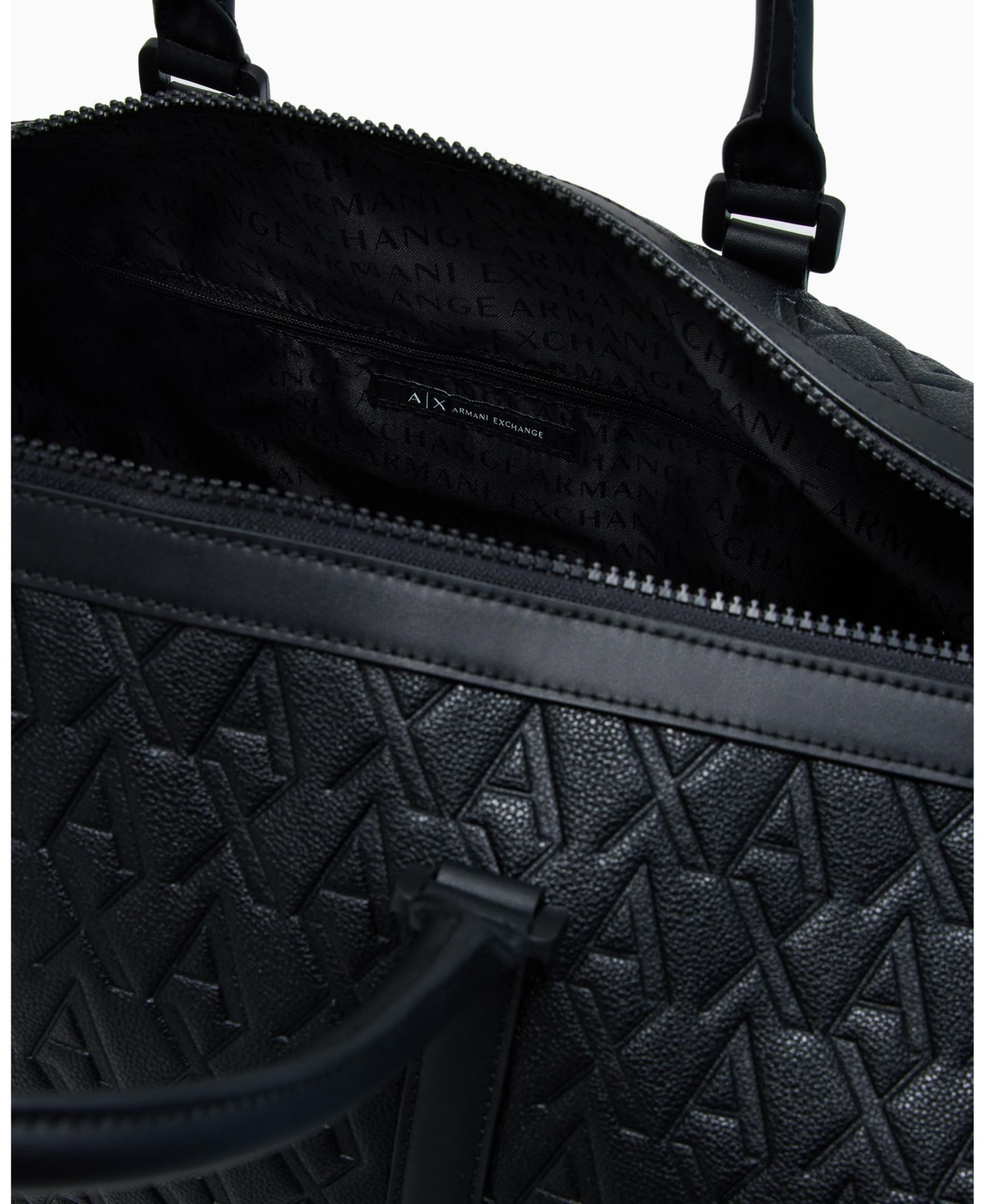 Мужская сумка A|X Armani Exchange Duffel, цвет: Чёрный — фото 5