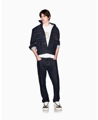 Men's IBIZA X Leaf Box Print T-Shirt