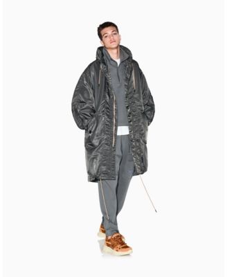 Men's Nylon Twill Trench Coat