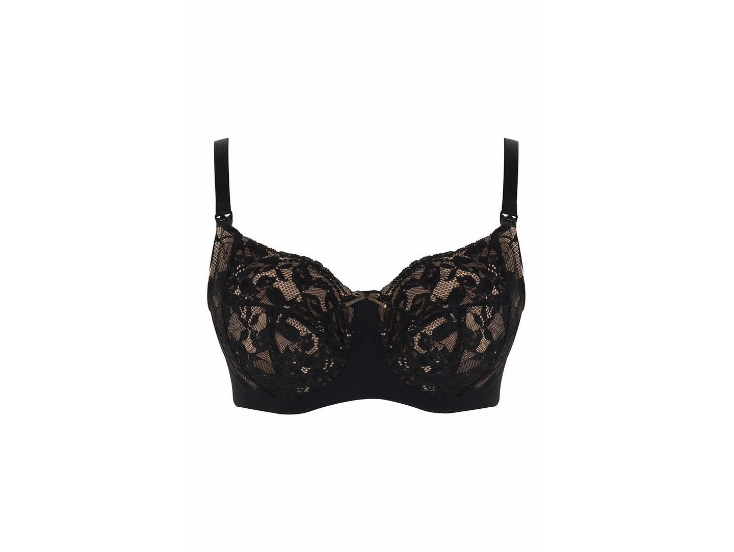 Бра Non, на косточках, для кормления — Panache Lingerie, цвет: Чёрный латте — фото 3