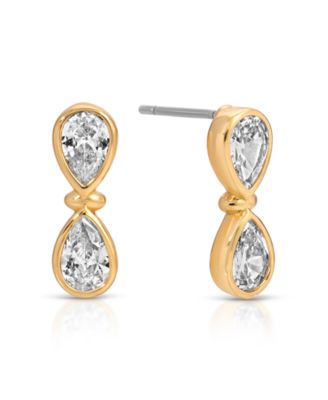 Infinity Crystal Stud Earrings