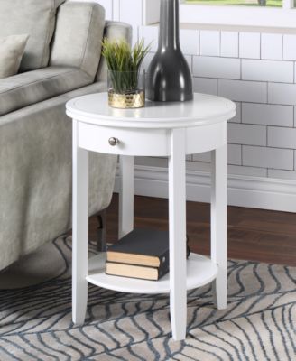 18.25" Rubber wood AH Baldwin End Table