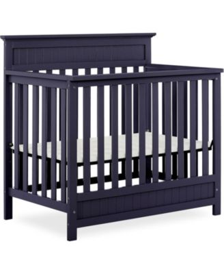 Dream On Harbor 4-in-1 Convertible Mini Crib