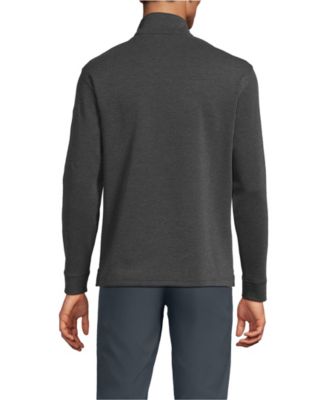 Big & Tall Long Sleeve Cooling Performance Pique Quarter Zip
