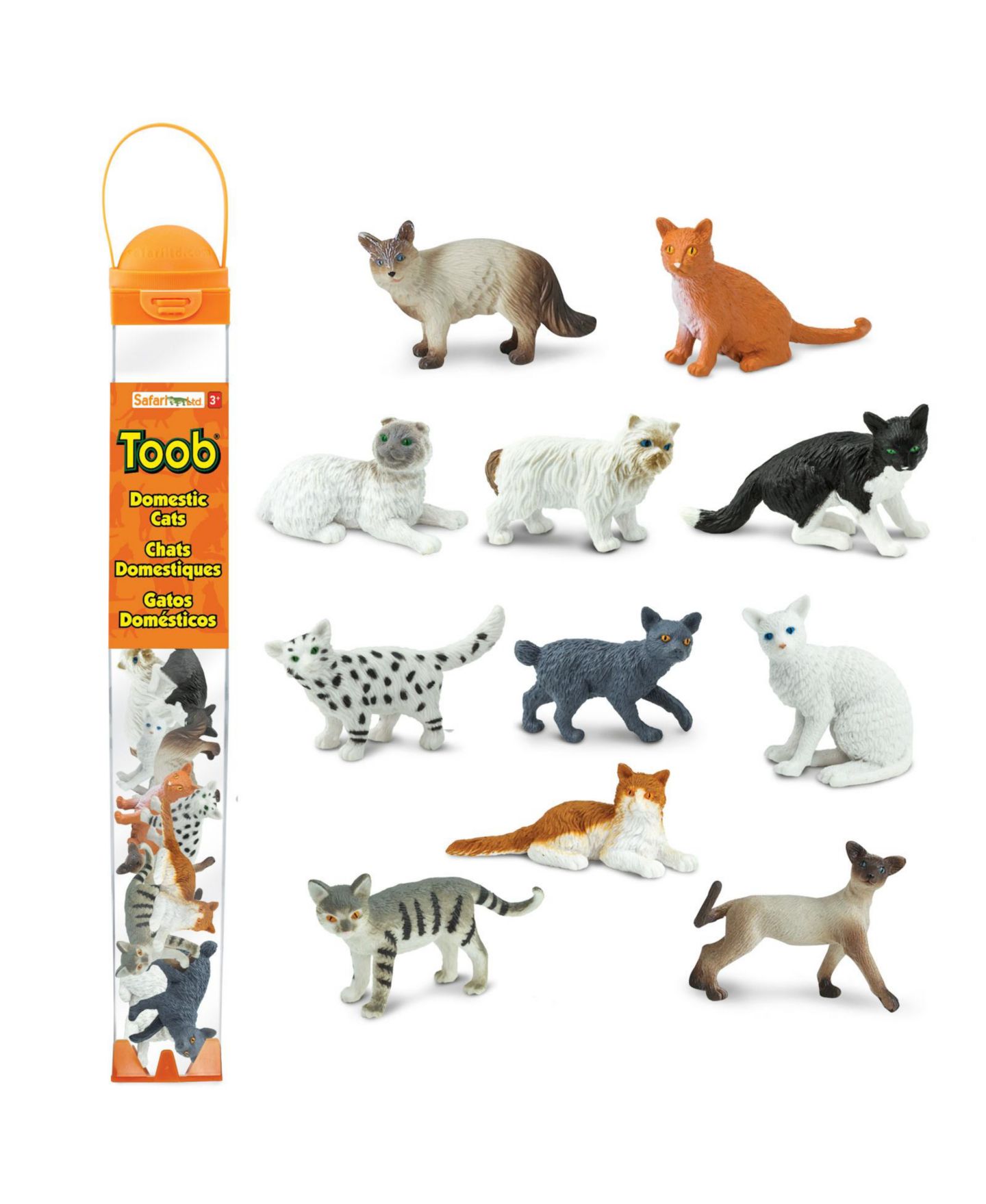 Детские игрушки Safari Ltd. Domestic Cats — фото 1