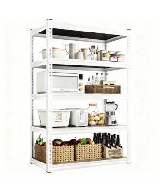 5-Tier 2500LBS Adjustable Metal Shelving Unit for Garage, Kitchen, Pantry