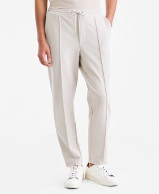 Men's Alfatech Regular-Fit Compact Textured Ponte-Knit Pants