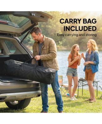 10 x 11 ft Pop Up Gazebo Screen Tent, Inst Camping Canopy