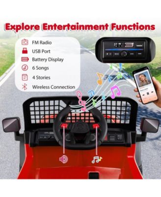 24V Ride On Car for Kids with Parent Remote Control and Music