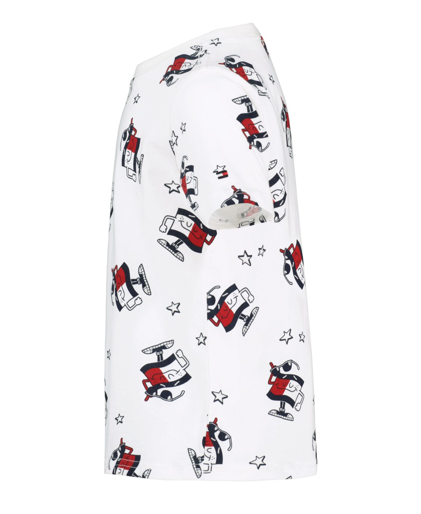 Футболка Tommy Hilfiger Short-Sleeve Graphic для мальчиков, цвет: Белый — фото 3