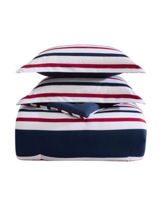 Clove Hitch Stripe Reversible 3-Pc. Comforter Set, King