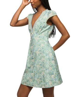 Women's V-Neck Mini Dress