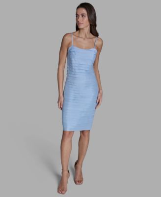 Women's Square Neck Sheath Dress