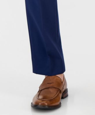 Men's Slim-Fit Spandex Super-Stretch Suit Pants