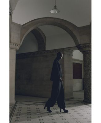 Women's Mesh Detail Knit Trousers