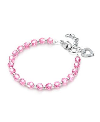 Sterling Silver Birthstone Crystal Bracelet Bracelet