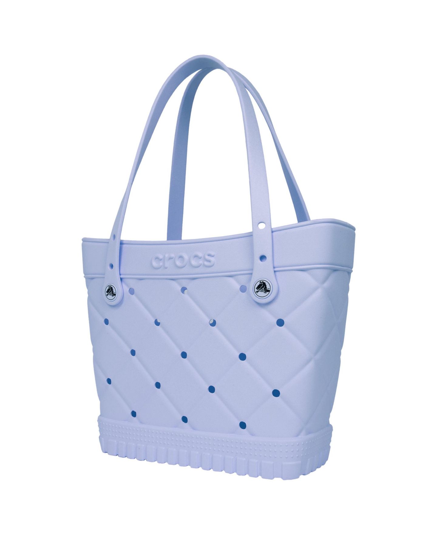 Женская сумка Crocs Quilted Tote, цвет: Синий мглистый — фото 3