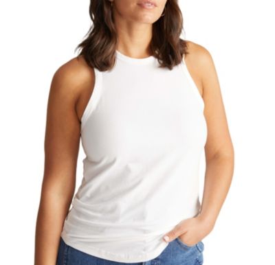 Plus Size Cai High Neck Tank