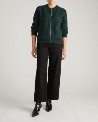 Women's Plus Size Better-Than-Wool Zip Cardigan Sweater