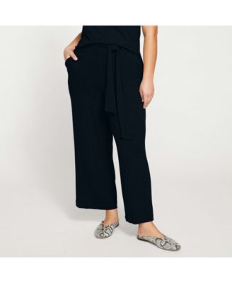 Women's Travel Knit Wide Leg Pants