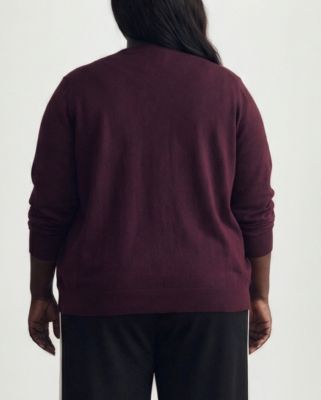 Plus Size Savvy Fine Knit Cardigan