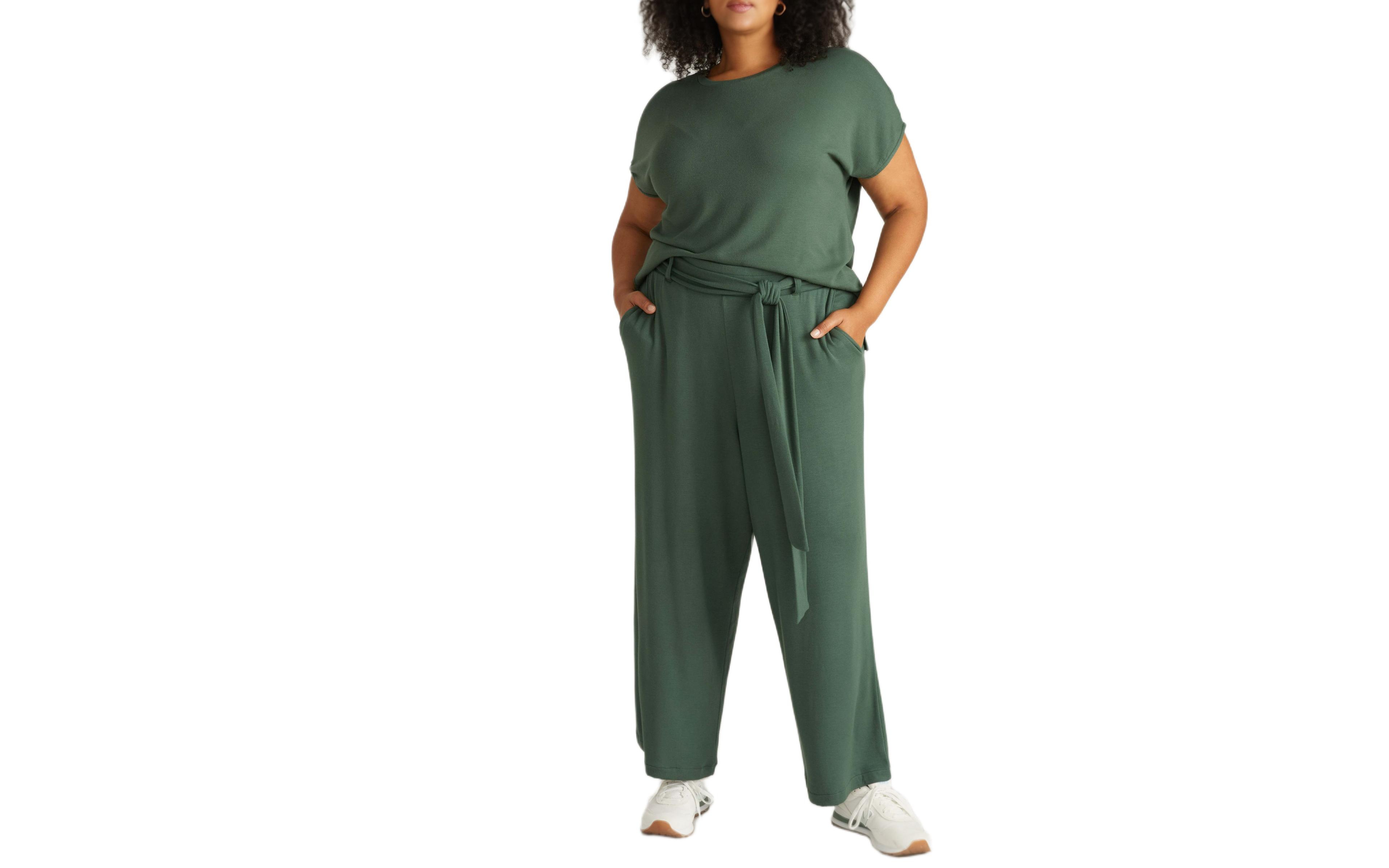Universal Standard Women's TravelKnit Wide Leg Pants